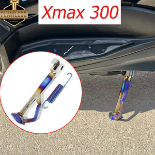 Flawless-ti Yamaha Xmax 300 Gr5 ขาตั้งด้านข้างไทเทเนียม พร้อมสปริง