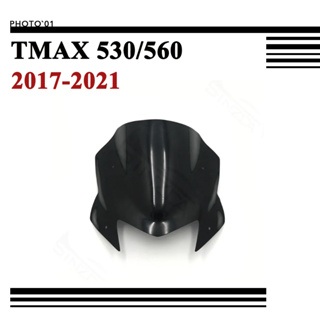 Psler ชิวหน้า บังลม กระจกหน้ารถ กระจกกันลม สําหรับ Yamaha TMAX 530 560 2018 2019 2020 2021