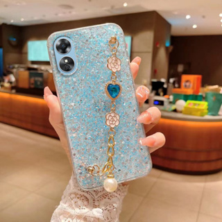 เคสโทรศัพท์ สําหรับ OPPO Reno 8T 8 7 6 6Z 5 4 4Z 2 2Z Pro 4G 5G มือถือแบบนิ่ม กันกระแทก ลายดอกคามิเลีย พร้อมสายคล้องมือ