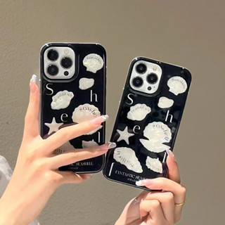 เคสโทรศัพท์มือถือ Tpu แบบนิ่ม สีดํา สําหรับ iPhone 12pro 11 14 14promax 14pro 13pro 13promax