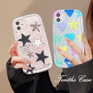 Samsung A14 A54 A34 A04 A04s A13 A23 A53 A03 A03s A02s A52 A72 A32 A22 A12 A71 A51 A50 A50s A30s A11เคสโทรศัพท์มือถือ ลายดาวพราว สําหรับ