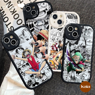 เคสโทรศัพท์มือถือแบบนิ่ม TPU ลายการ์ตูนลูฟี่ วันพีซ สําหรับ VIVO Y35 Y02 Y22s Y02s Y20 Y16 Y21s Y22 Y12i Y21 Y15s Y12 Y15 Y17 Y30 Y33s Y11 Y15A Y91 Y51A Y91C Y20s V25E Y30i Y20i Y01 Y50 Y21A Y31 Y51