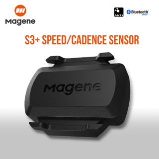 Magene S3+ เซนเซอร์ความเร็วไร้สาย รองรับบลูทูธ Ant+ Bike Cadence Ip66 กันน้ํา สําหรับ Garmin Bryton IGPsport Xoss Computer