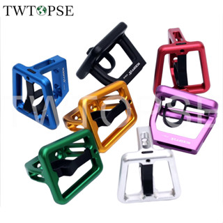 Twtopse บล็อกยึดกระเป๋าติดด้านหน้ารถจักรยาน สําหรับ Brompton UCB03 ACEOFFIX