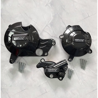 ฝาครอบเครื่องยนต์ คาร์บอนไฟเบอร์ กันกระแทก สําหรับ SUZUKI SV650 X DL650 V-Strom 2015-23 GBRacing