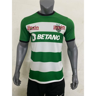 เสื้อกีฬาแขนสั้น ลายทีมชาติฟุตบอล Lisbon 24 ชุดเหย้า คุณภาพสูง สําหรับผู้ชาย 2023