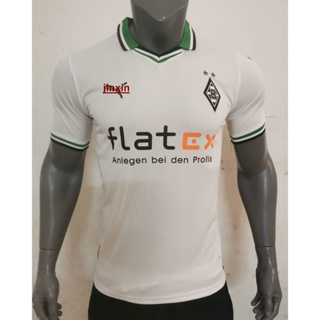 เสื้อกีฬาแขนสั้น ลายทีมชาติฟุตบอล Borussia monchengladbach 2023 24 ชุดเหย้า สําหรับผู้ชาย