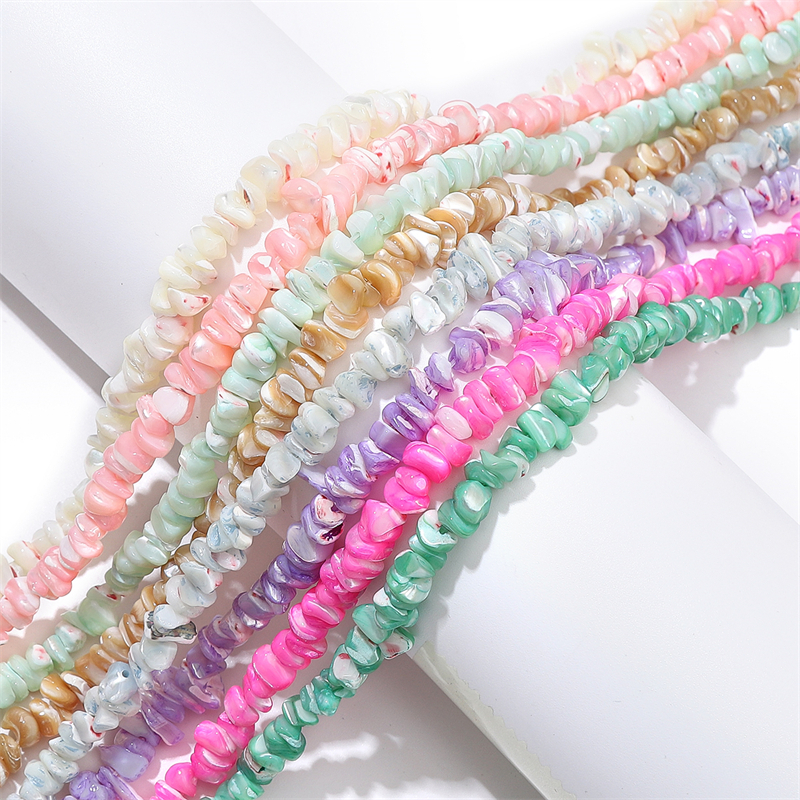 ลูกปัดไข่มุกธรรมชาติ 7-8 มม. สําหรับทําเครื่องประดับ สร้อยคอ สร้อยข้อมือ DIY 110 ชิ้น - รูปที่ 6