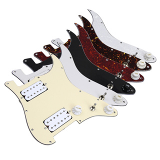 Fleor Alnico 5 Prewired HH Humbucker-Humbucker Strat ปิ๊กการ์ดโหลด