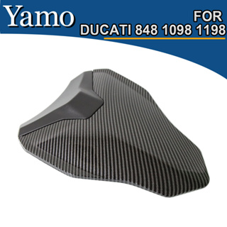 ผ้าคลุมเบาะหลัง คาร์บอนไฟเบอร์ สําหรับรถจักรยานยนต์ Ducati 848 1098 1198