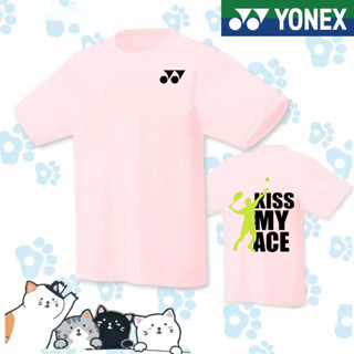 Yonex เสื้อกีฬาแบดมินตัน เทนนิส เทนนิส ระบายอากาศ แห้งเร็ว ใส่สบาย สําหรับผู้ใหญ่ ทุกเพศ