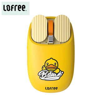Lofree Potato Chips เมาส์บลูทูธไร้สาย 2.4G โหมดคู่ แบบพกพา ปรับได้ สําหรับ Windows iMac MacBook 5 DPI