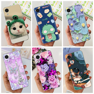 เคสโทรศัพท์ซิลิโคน TPU แบบนิ่ม ลาย A 03 A03Core สําหรับ Samsung Galaxy A03 Core A032F A03 A035F 2021