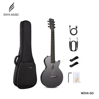 Enya Guitar Nova Go SP1 กีตาร์อะคูสติก คาร์บอนไฟเบอร์ บอดี้เดียว 35 นิ้ว พร้อมชุดเริ่มต้น รวมเคสกีตาร์ และสายคล้อง