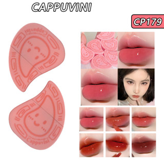 Cappuvini ลิปสติก เคลือบริมฝีปาก เรืองแสง หลากสี 3.4 กรัม