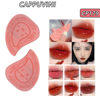 Cappuvini Red Peach Kueh ลิปกลอส ให้ความชุ่มชื้น 3.4 กรัม หลากสี