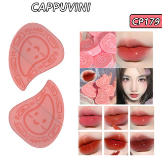 Cappuvini ลิปสติก เคลือบริมฝีปาก เรืองแสง หลากสี 3.4 กรัม