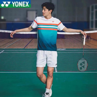 เสื้อกีฬาแบดมินตัน Yonex Yonex ดูดซับเหงื่อ แห้งเร็ว ระบายอากาศได้ดี สวมใส่สบาย แฟชั่นฤดูร้อน สําหรับผู้ชาย และผู้หญิง 2023