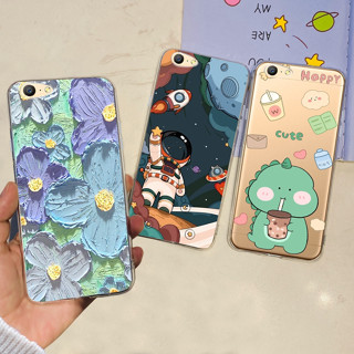 เคสโทรศัพท์มือถือ TPU พิมพ์ลายอวกาศ 5.2 นิ้ว สําหรับ OPPO A57 2016 A57 2016 CPH1701