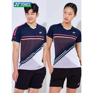 เสื้อแจ็กเก็ตแบดมินตัน Yonex ระบายอากาศ แห้งเร็ว ดูดซับเหงื่อ สวมใส่สบาย เหมาะกับฤดูร้อน สําหรับผู้ชาย และผู้หญิง 2023