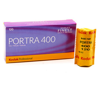 Kodak PORTRA 400 Film (120 มม.) ฟิล์มลบสี 1 ม้วน