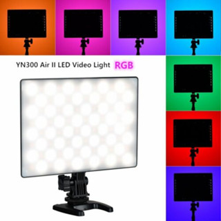 Yongnuo YN300 Air II แผงไฟวิดีโอ LED RGB พร้อมรีโมทคอนโทรล กล้องสตูดิโอ