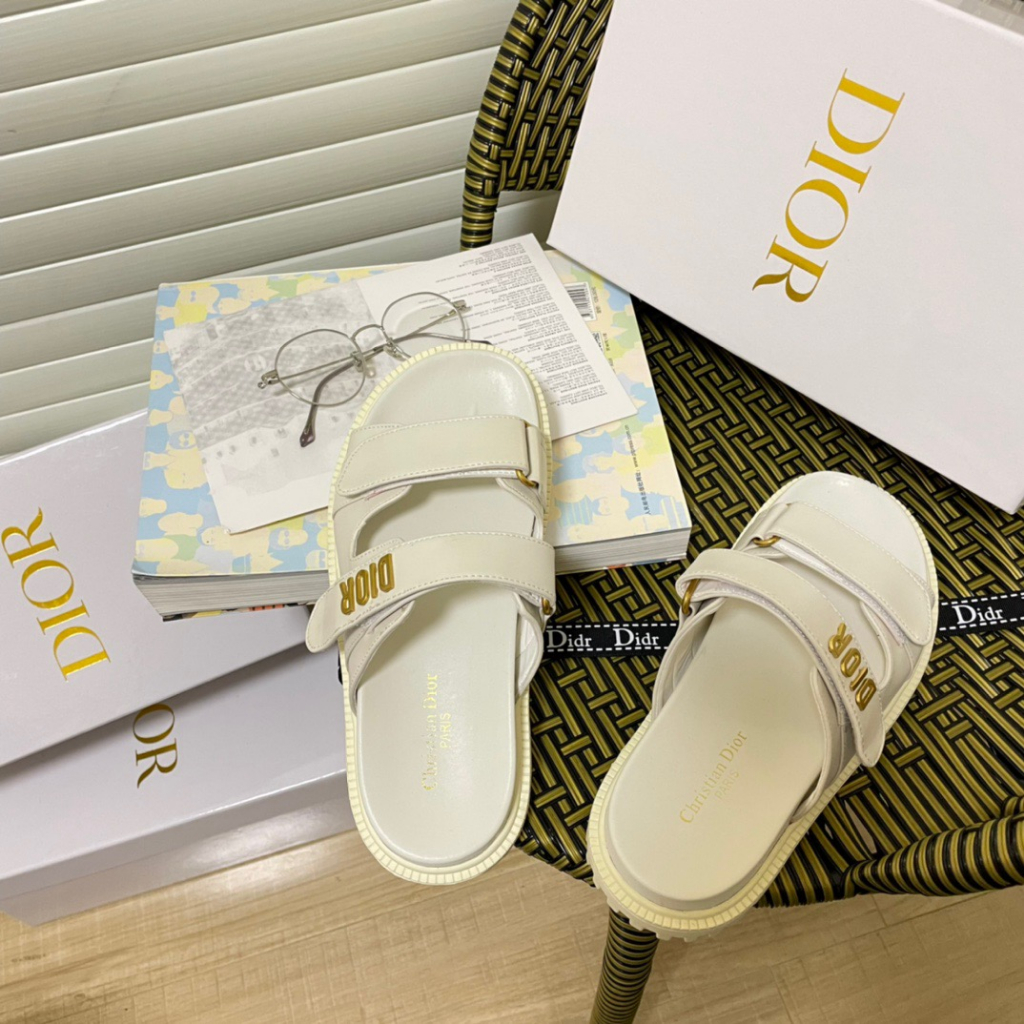 Dioract รองเท้าหนังแกะ ไม่มีกล่อง ไซซ์ 35-41 สําหรับผู้หญิง