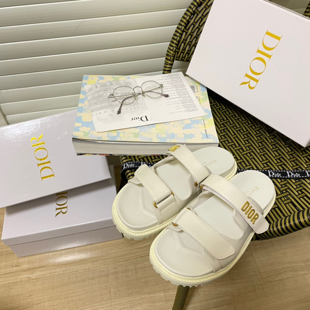 Dioract รองเท้าหนังแกะ ไม่มีกล่อง ไซซ์ 35-41 สําหรับผู้หญิง