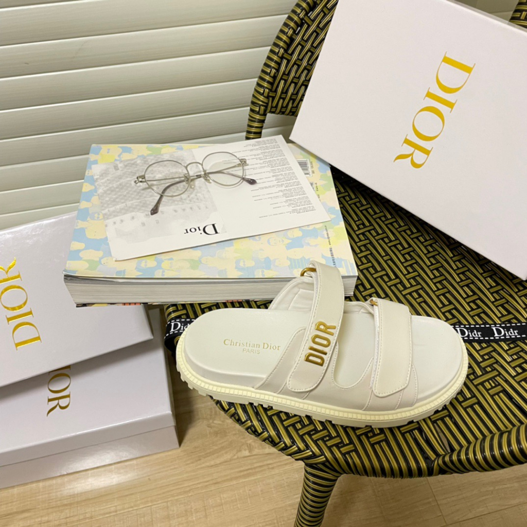 Dioract รองเท้าหนังแกะ ไม่มีกล่อง ไซซ์ 35-41 สําหรับผู้หญิง