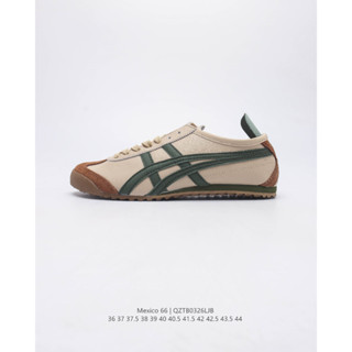 Onitsuka Tiger Mexico 66 Classic Mexican Collection รองเท้าผ้าใบลําลอง เหมาะกับการวิ่งจ็อกกิ้ง สไตล์วินเทจ คลาสสิก