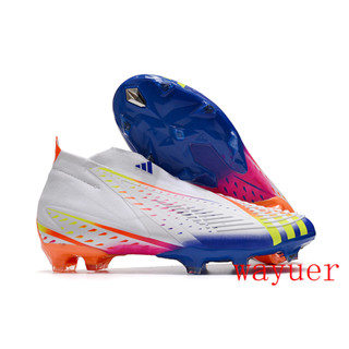 พร้อมส่ง adidas Predator FIFA World Cup Qatar 2022 Edge+ FG รองเท้าฟุตบอล 23626134