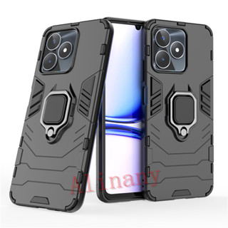 เคส Realme C53 พลาสติกแบบแข็ง Shockproof Phone Case Back Cover RealmeC53 กรณี ฝาครอ