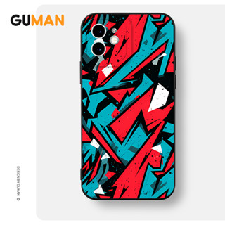 Guman เคสไอโฟน เคสซิลิโคนนุ่มกันกระแทกน่ารักตลก เคสโทรศัพท์ Compatible for iPhone 14 13 12 11 Pro Max SE 2020 X XR XS 8 7 6 6S Plus พลัส XYB1958