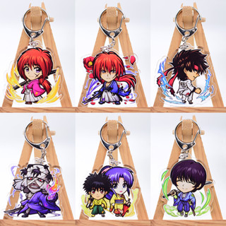 Rurouni KENSHIN พวงกุญแจอะคริลิค ลายการ์ตูนอนิเมะ HIMURA KENSHIN 10 แบบ