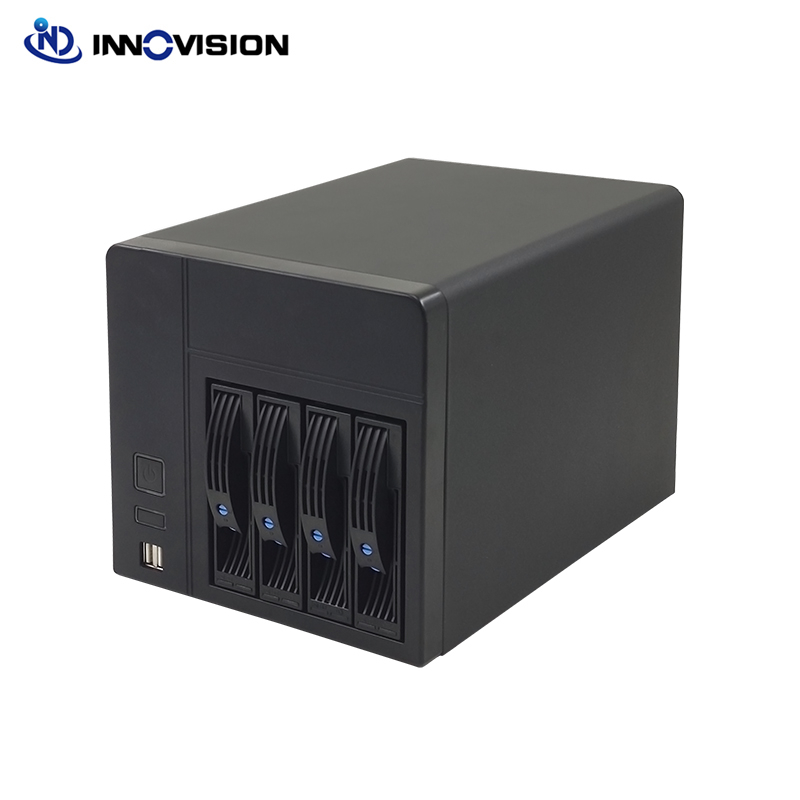 ใหม่ เมนบอร์ดเซิร์ฟเวอร์ NAS IPFS Miner 4 drive bays 6GB sata backplane รองรับเมนบอร์ด mini-itx 2023