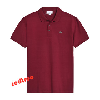 Lacoste เสื้อโปโล แขนสั้น สําหรับผู้ชาย