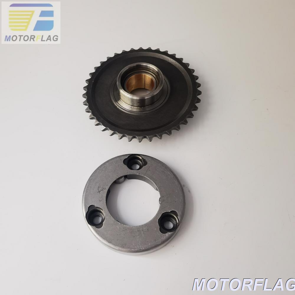 ชุดคลัทช์สตาร์ท (73 มม., รูของ Countersunk พร้อมสลักเกลียว) สําหรับรถจักรยานยนต์ CBT125 CM125 CM150 CA250