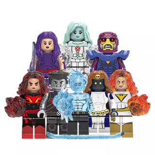 X-men บล็อคตัวต่อฟิกเกอร์ ฟินิกซ์ สีขาว X0277