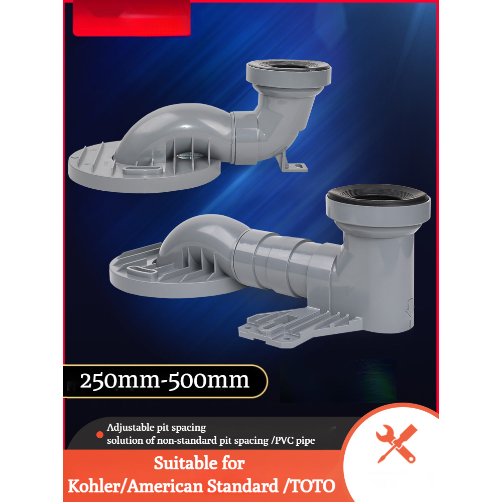 ท่อ pvc ลายลูกศรอเมริกัน TOTO Kohler 250 ซม. ถึง 500 มม. สําหรับห้องน้ํา