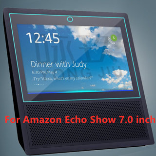 กระจกนิรภัยกันรอยหน้าจอ สําหรับแท็บเล็ต Amazon Echo Show 7.0 นิ้ว 2 ชิ้น