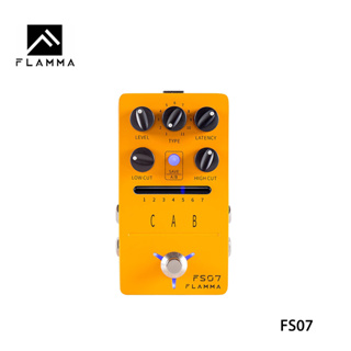 Flamma FS07 แป้นเหยียบเอฟเฟคกีตาร์จําลอง IR 7 Presets 11 Factory IR