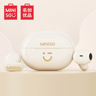 หูฟังบลูทูธไร้สาย Miniso M08 TWS เสียง HiFi ควบคุมแบบสัมผัส สําหรับเล่นเกม