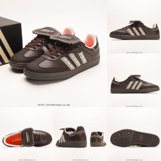 Wales Bonner x AD ของแท้ Samba ClassicSilver Metallic สีเงิน FX7517