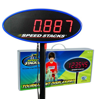 [ของแท้ใหม่💯] Speed Stacks Tournament Display Pro จอแสดงผล Led ขนาดใหญ่ อุปกรณ์บันทึกเวลาลูกบาศก์รูบิค