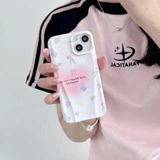 เคสโทรศัพท์มือถือ Tpu แบบนิ่ม ลายดอกไม้ สําหรับ iPhone 12pro 13pro 11 14 14promax 14pro