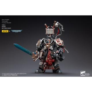 1/18 JoyToy Warhammer เทอร์มิเนเตอร์อัศวินสีเทา 40k Incanus Neodan