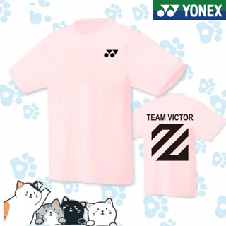 Yonex เสื้อยืดลําลอง แขนสั้น ระบายอากาศ แห้งเร็ว ใส่สบาย เหมาะกับการเล่นกีฬา เทนนิส แบดมินตัน สําหรับผู้ชาย และผู้หญิง