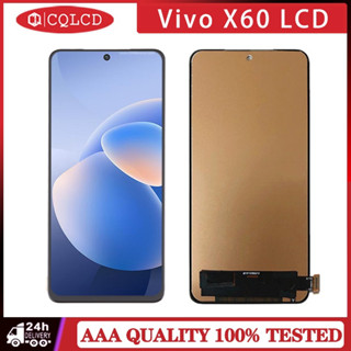 อะไหล่หน้าจอสัมผัส LCD แบบเปลี่ยน สําหรับ vivo x60 vivo x60 V2045