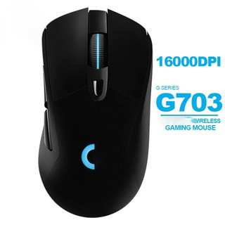 G703 เมาส์เกมมิ่งไร้สาย 16K เซนเซอร์ สีดํา