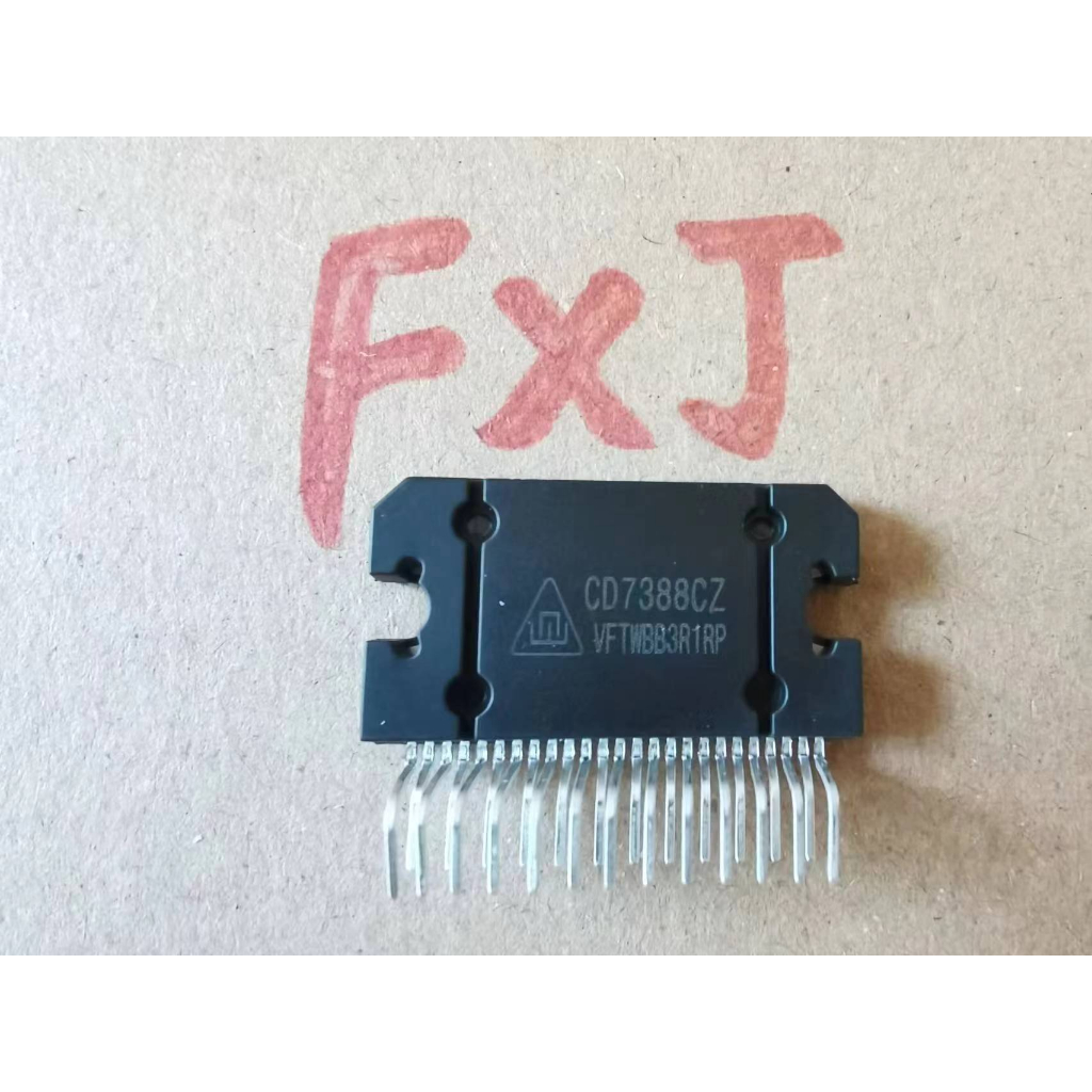 ใหม่ ของแท้ ชิปเครื่องขยายเสียงรถยนต์ CD7388CZ ZIP-25